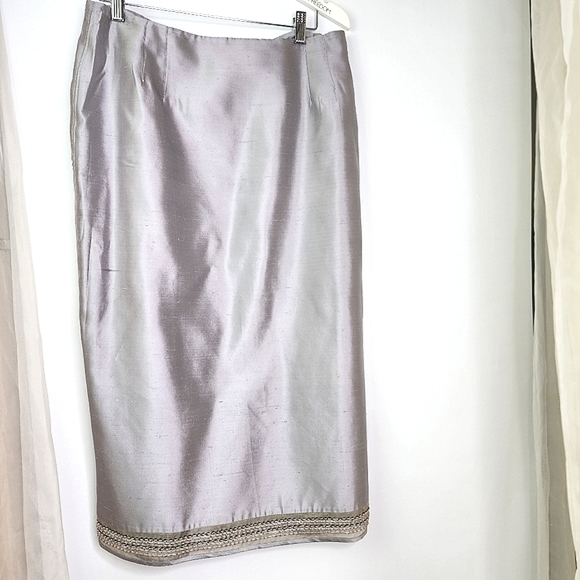 Anthea Crawford pure silk size 16  2-piece coordinate-worn once - Picture 11 of 17